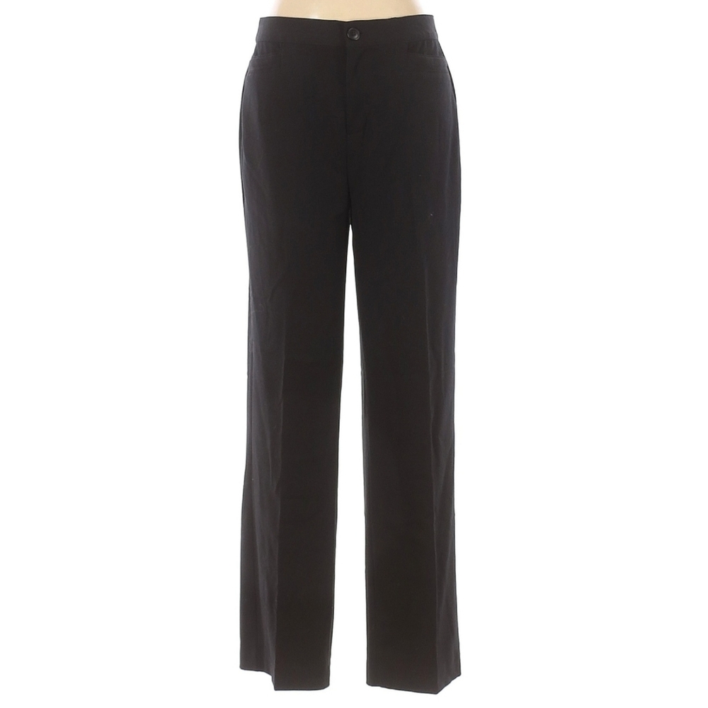 Christopher & Banks Black Mid Rise Everyday Trouser Dress Pants Many Sizes NWT